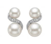 Orecchini Bliss Donna in Oro bianco Perla 2409200